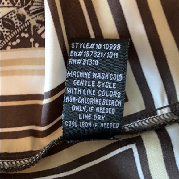 A. Byer paisley top.  Size M - Picture 6 of 8